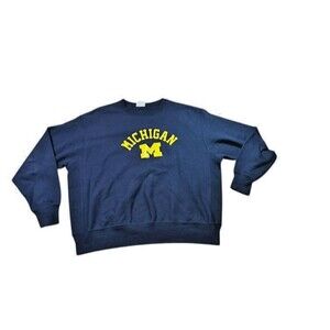 Champion University of Michigan Sweatshirt Mens Size XXL Reverse Weave - UofM